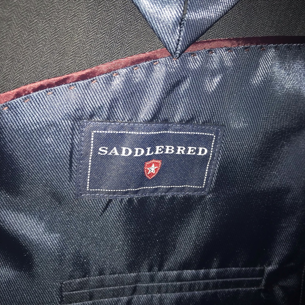 Sport Coat/ Blazer Navy Big & Tall - Picture 4 of 6
